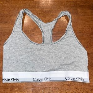 calvin klein sports bra